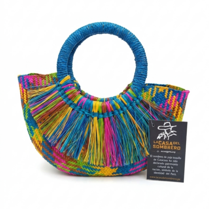 CARTERA MEDIA LUNA S/F TEJIDO SOMBRERO CARTO030